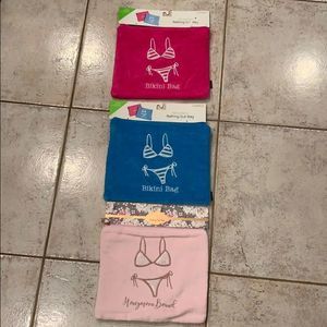 Bikini wet bathing Suit bag